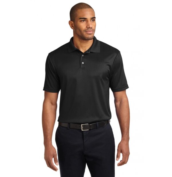 K528  Port Authority Performance Fine Jacquard Polo.