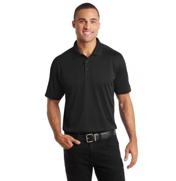 K569 Port Authority Diamond Jacquard Polo.