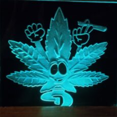 Glass Carved Art