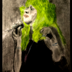 Stevie Nicks in Mixed Media