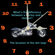 Motorcycle Clocks