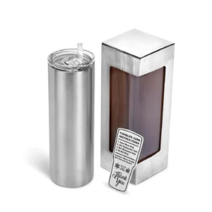 Stainless Steel 20oz Skinny Tumbler