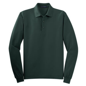 Port Authority Silk Touch Long Sleeve Polo K500LS