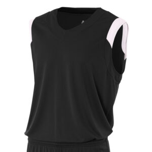 A4 Apparel NB2340 Youth Moisture Management V-Neck Muscle UPF 44+