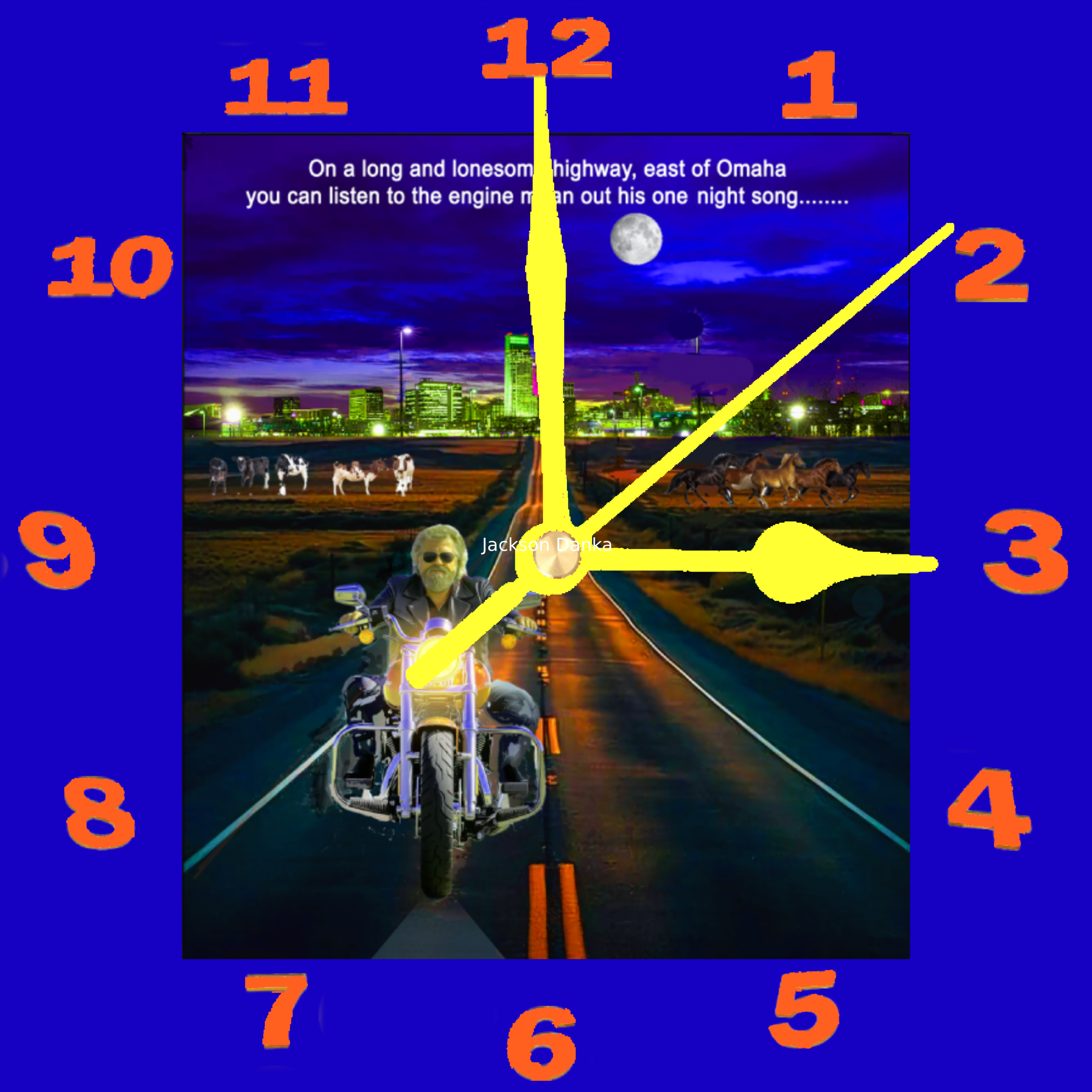I'm a Fan Clock
